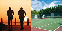 Footing, Tennis